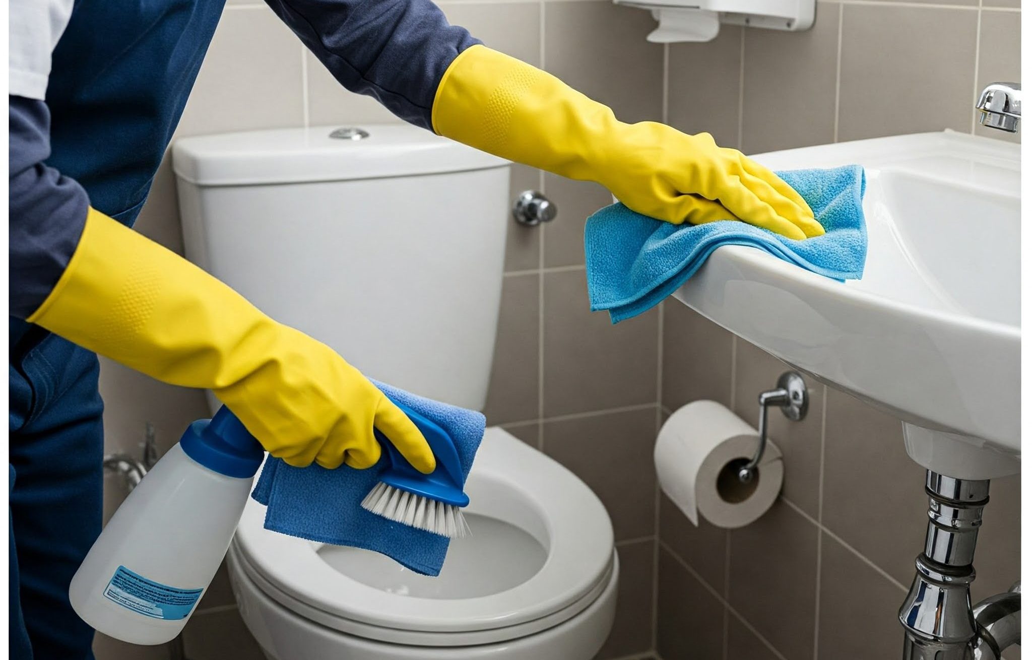 Restroom Cleaning and Sanitization