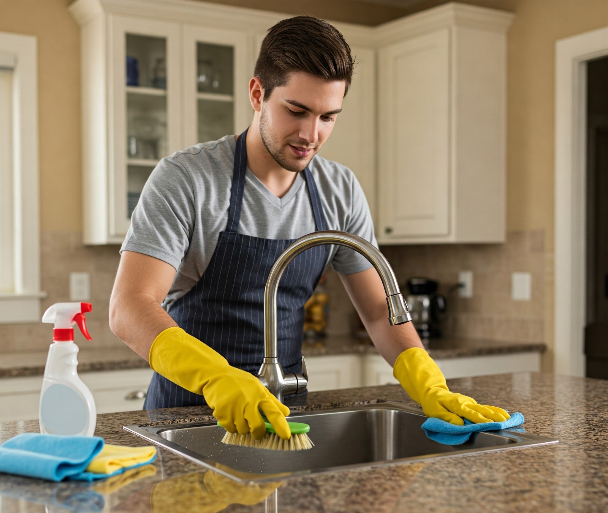 Sink and Faucet Sanitization