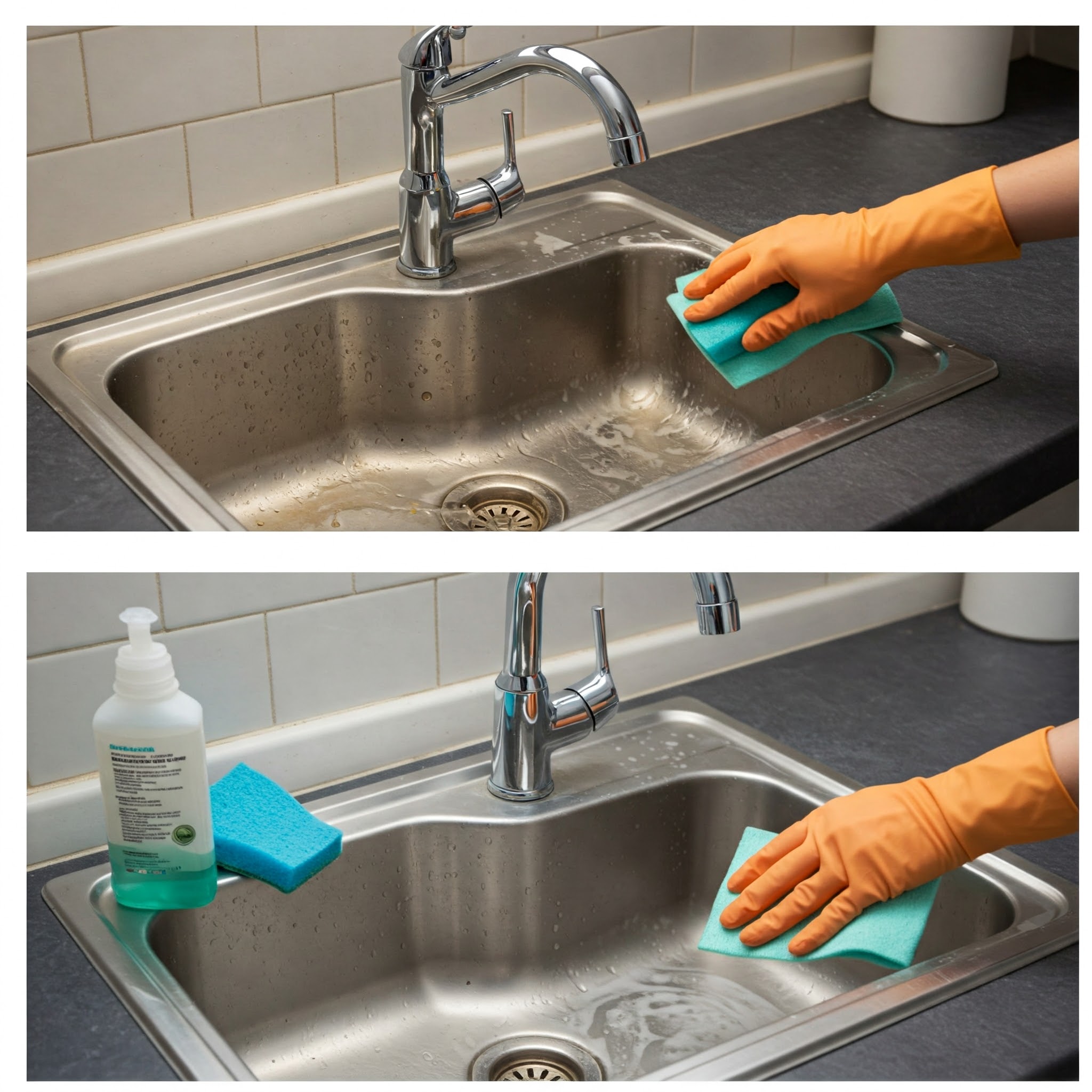 Sink & Faucet Cleaning